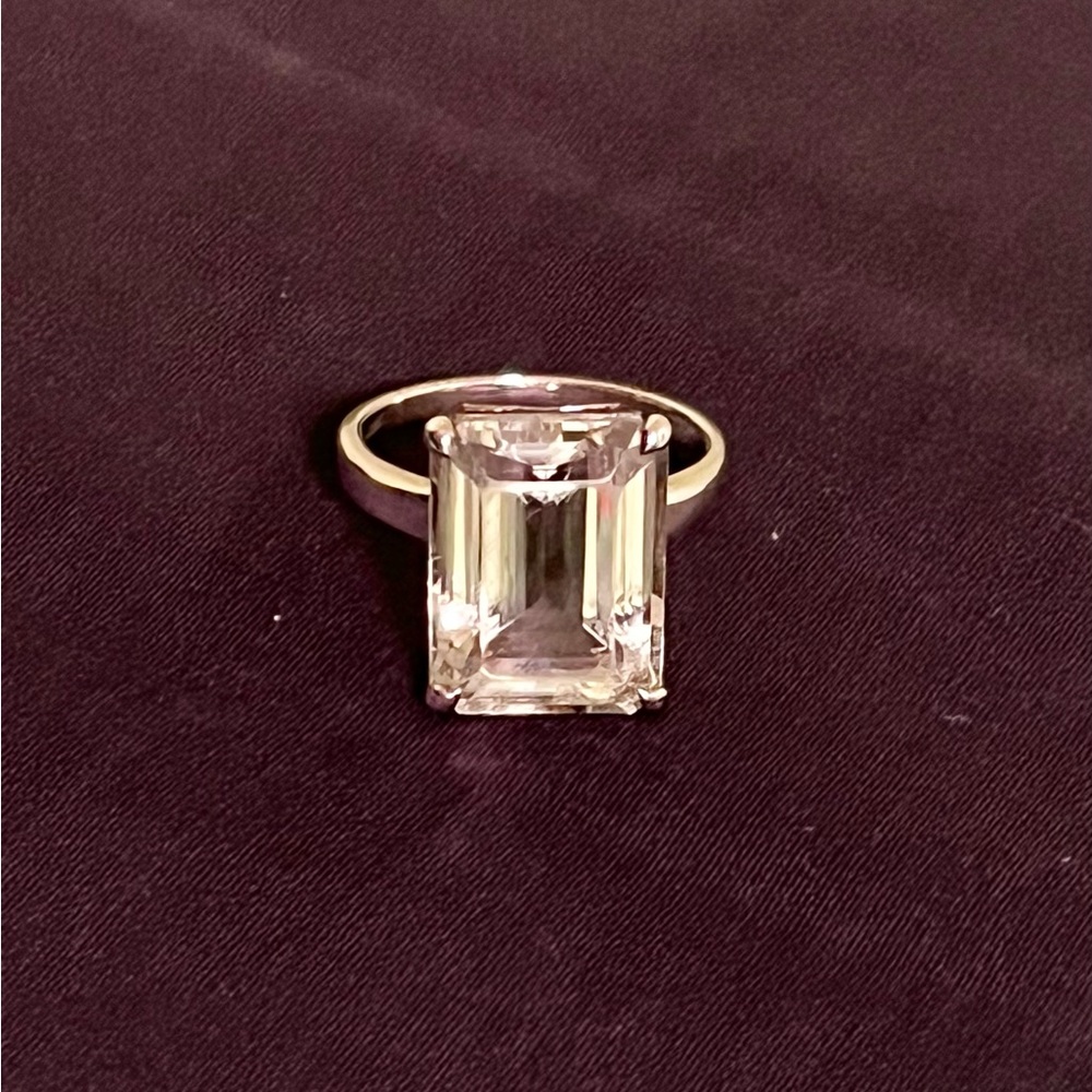 Size 8 Tiffany & Co. 9 Carat Emerald Cut Prasiolite - Picture 9 of 13
